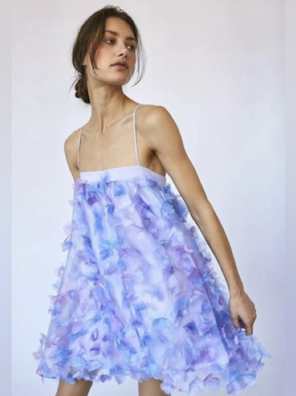 Free People Rainbows Deluxe Mini Dress Size S